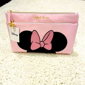 🎀FREE SHIPPING🎀Disney Minnie Mouse Pink Multi Functional Bag🎀
